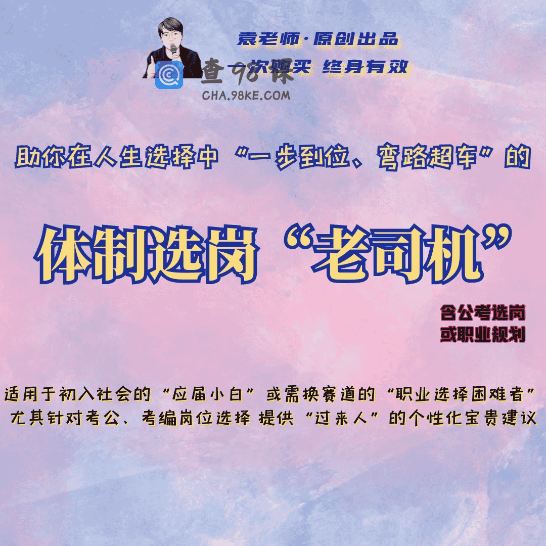 体制选岗老司机【完结】