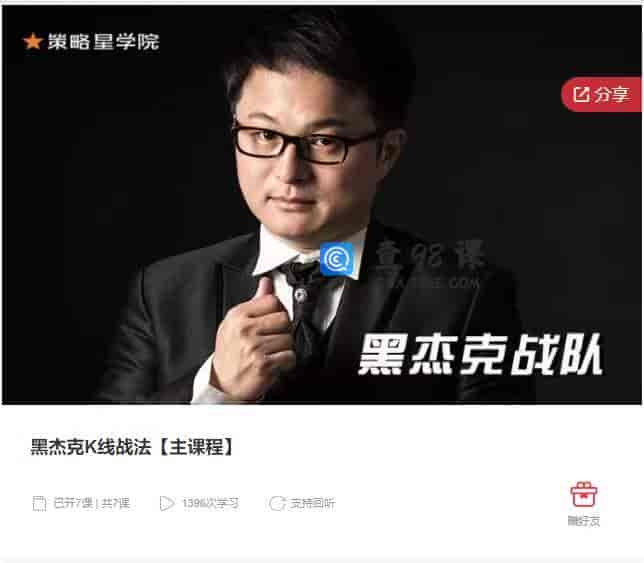 9044  黑杰克K线战法【主课程】