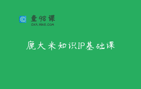 鹿大米知识IP基础课